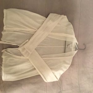 Neely White Cardigan